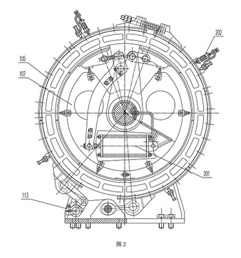 圖2是圖1在A-A處的剖視圖 圖2是圖1在A-A處的剖視圖